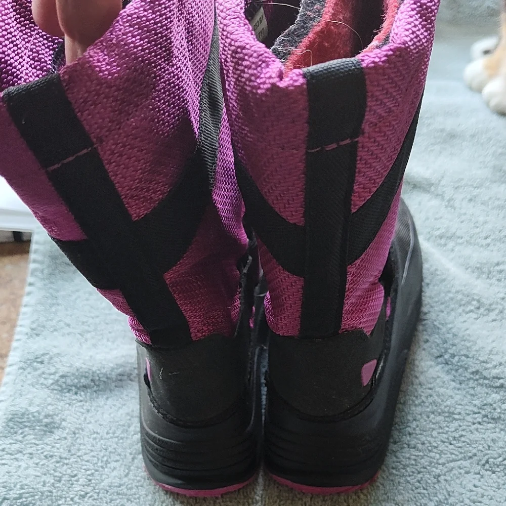 Kamik Kids Boots - Black and Purple - Picture 7 of 9